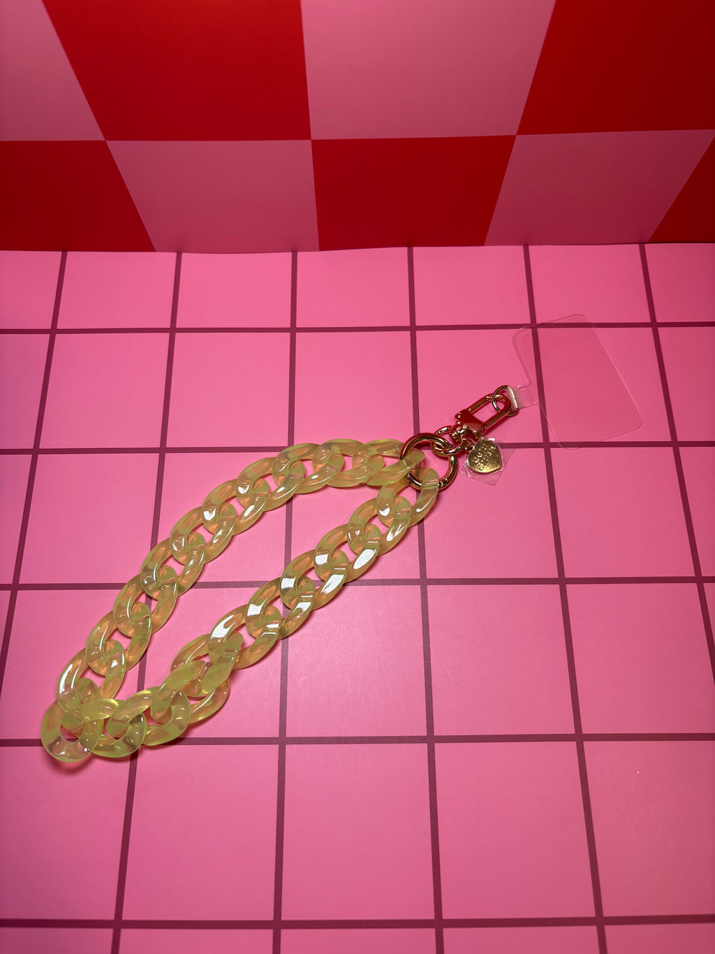 Neon Green - Phone Wristlet