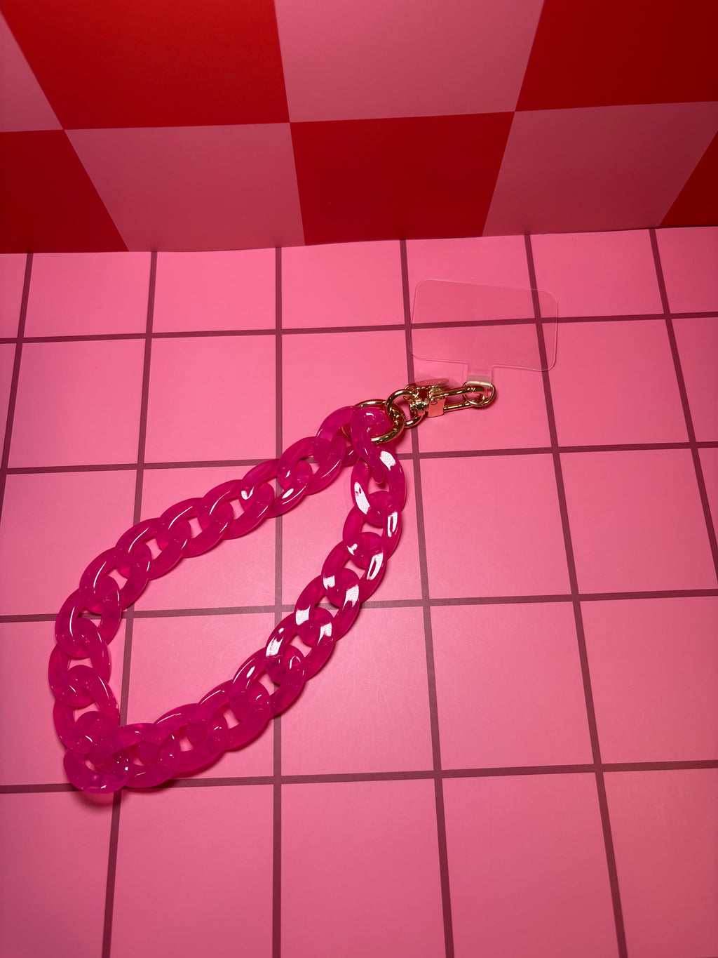 Hot Pink - Phone Wristlet