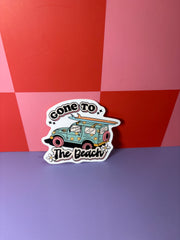 Gone to the Beach - Sticker