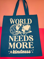 The World Needs More Kindness - Medium Tote