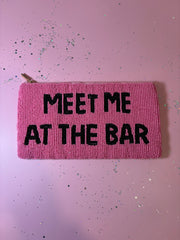 XXL Meet me at the bar - Beaded Pouch