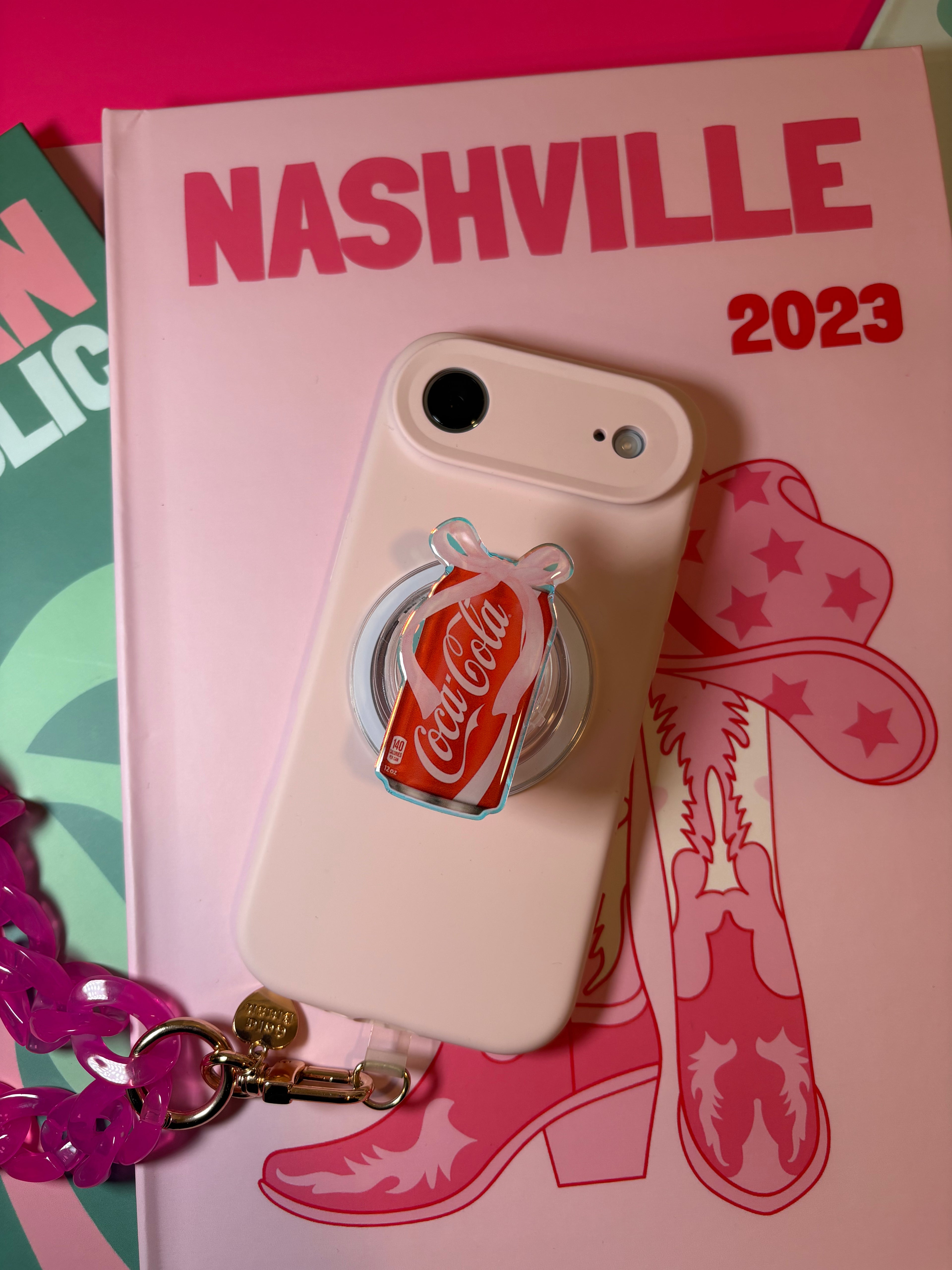 "Girly Coca-Cola"   Phone & E-Reader MagSafe Grip