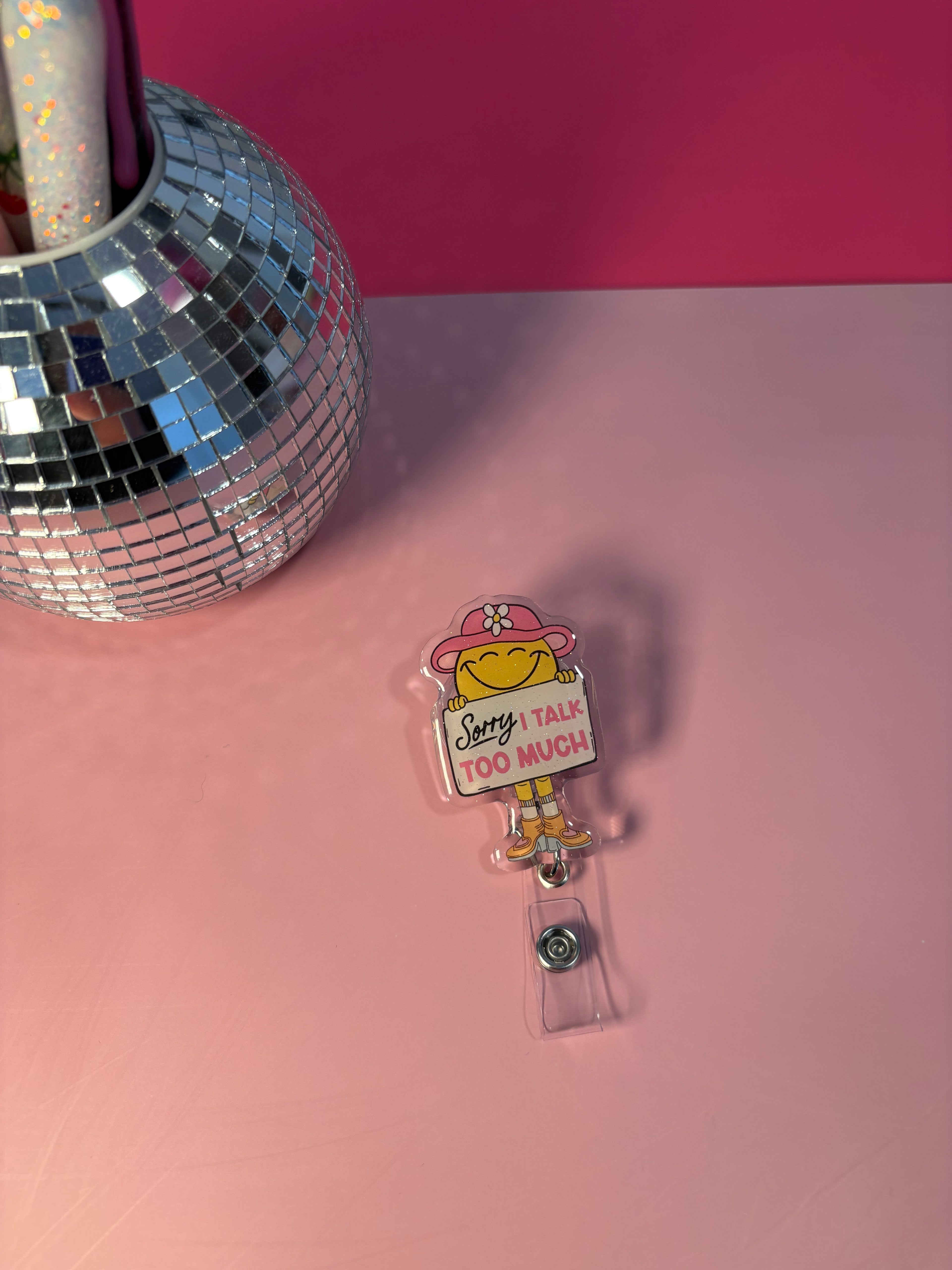 Sorry I talk too much - Badge Reel
