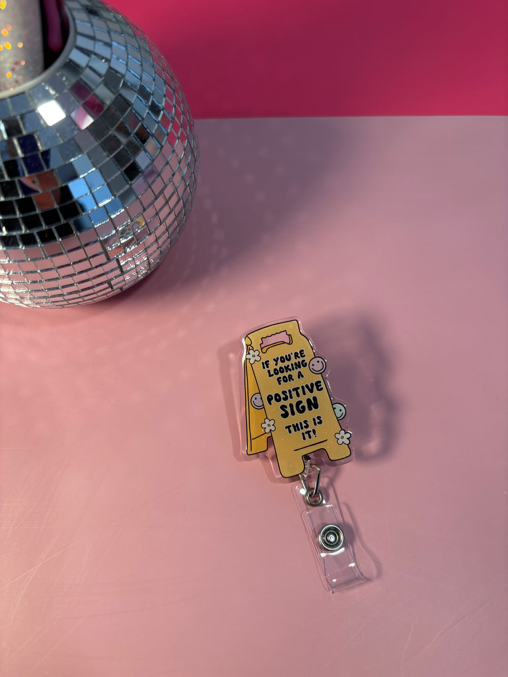 If you are looking for a positive sign, this is it - Badge Reel