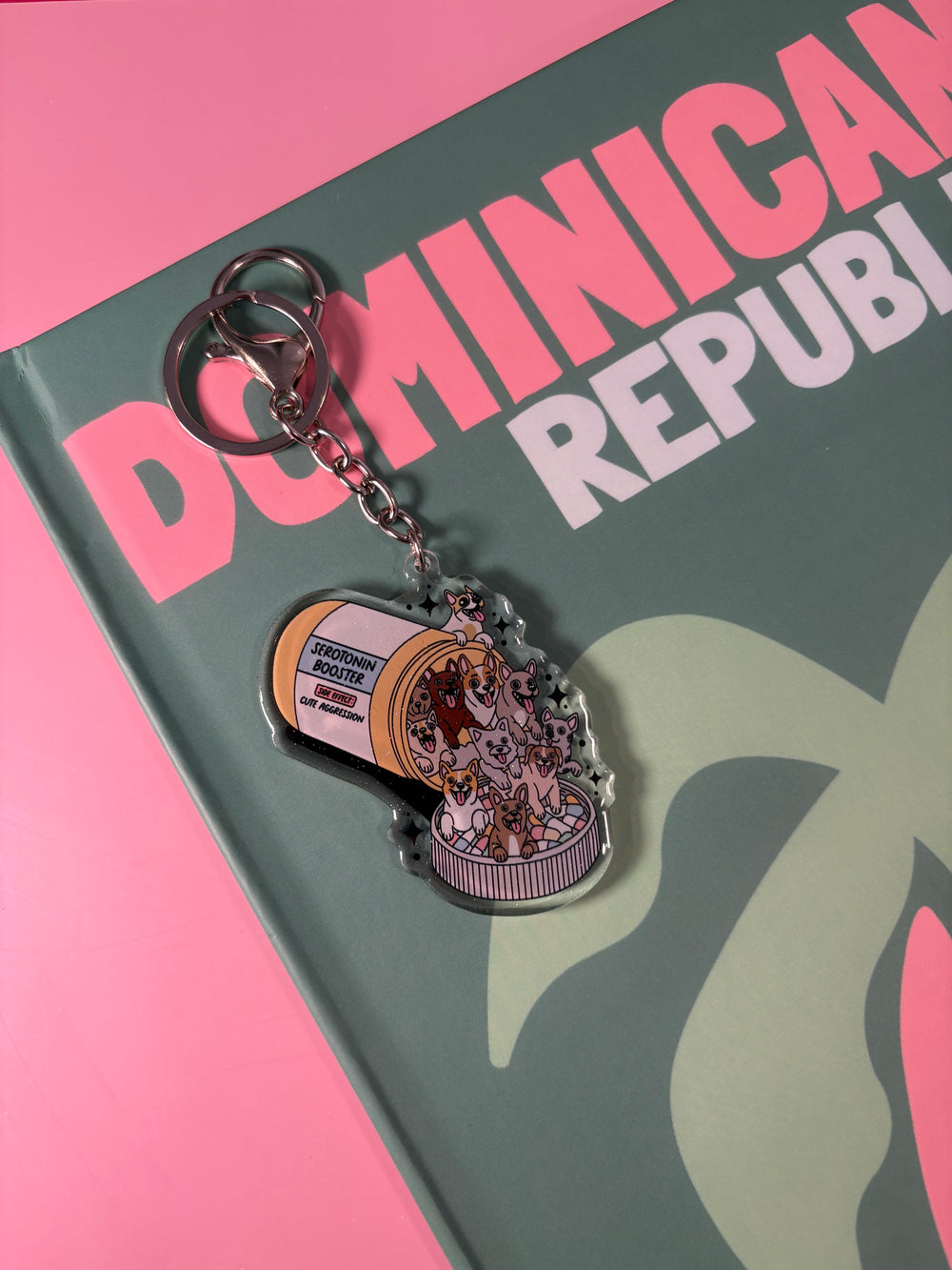 Serotonin Booster Dogs- Keychain