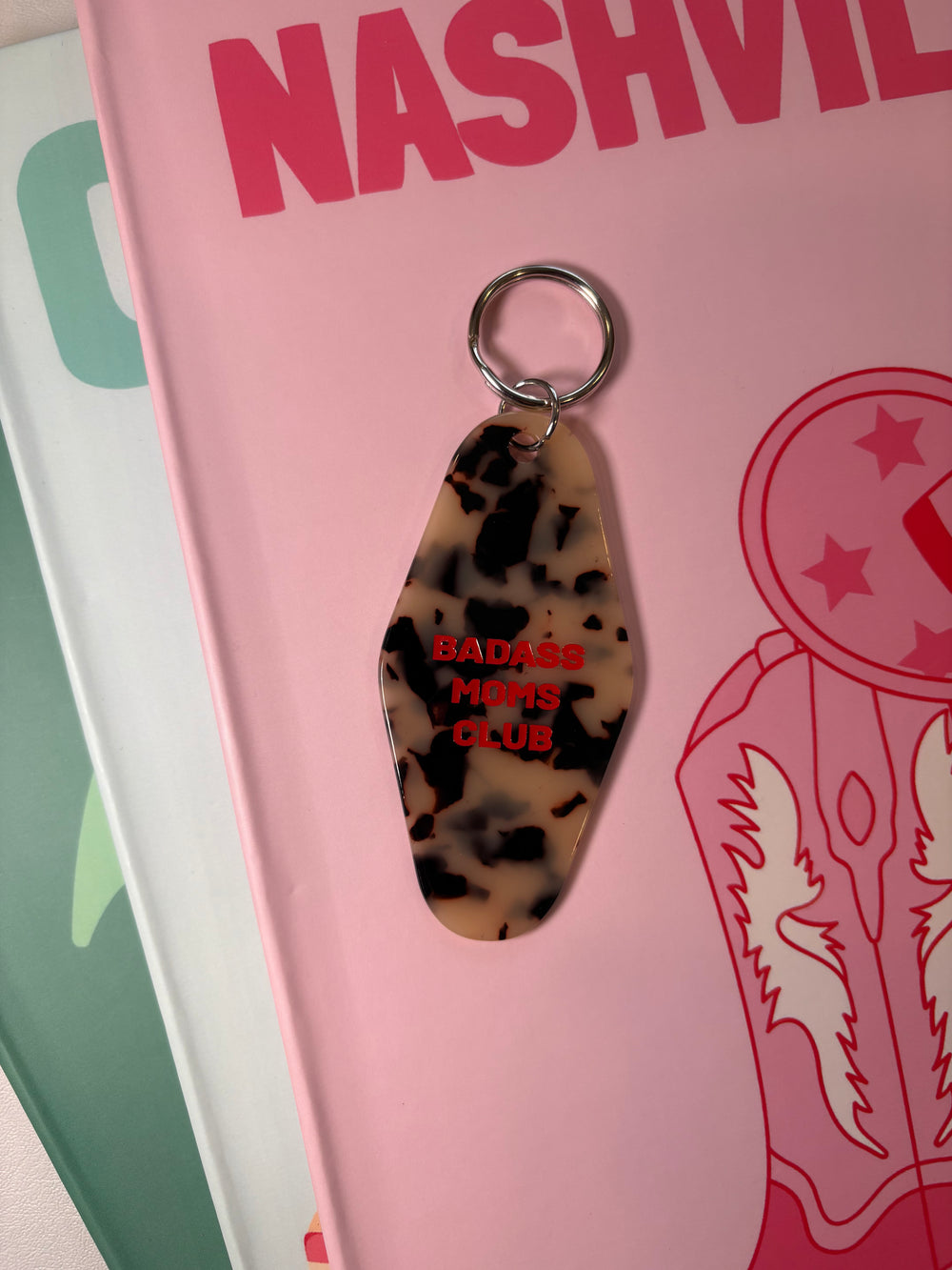 Badass moms club  - Motel Keychain