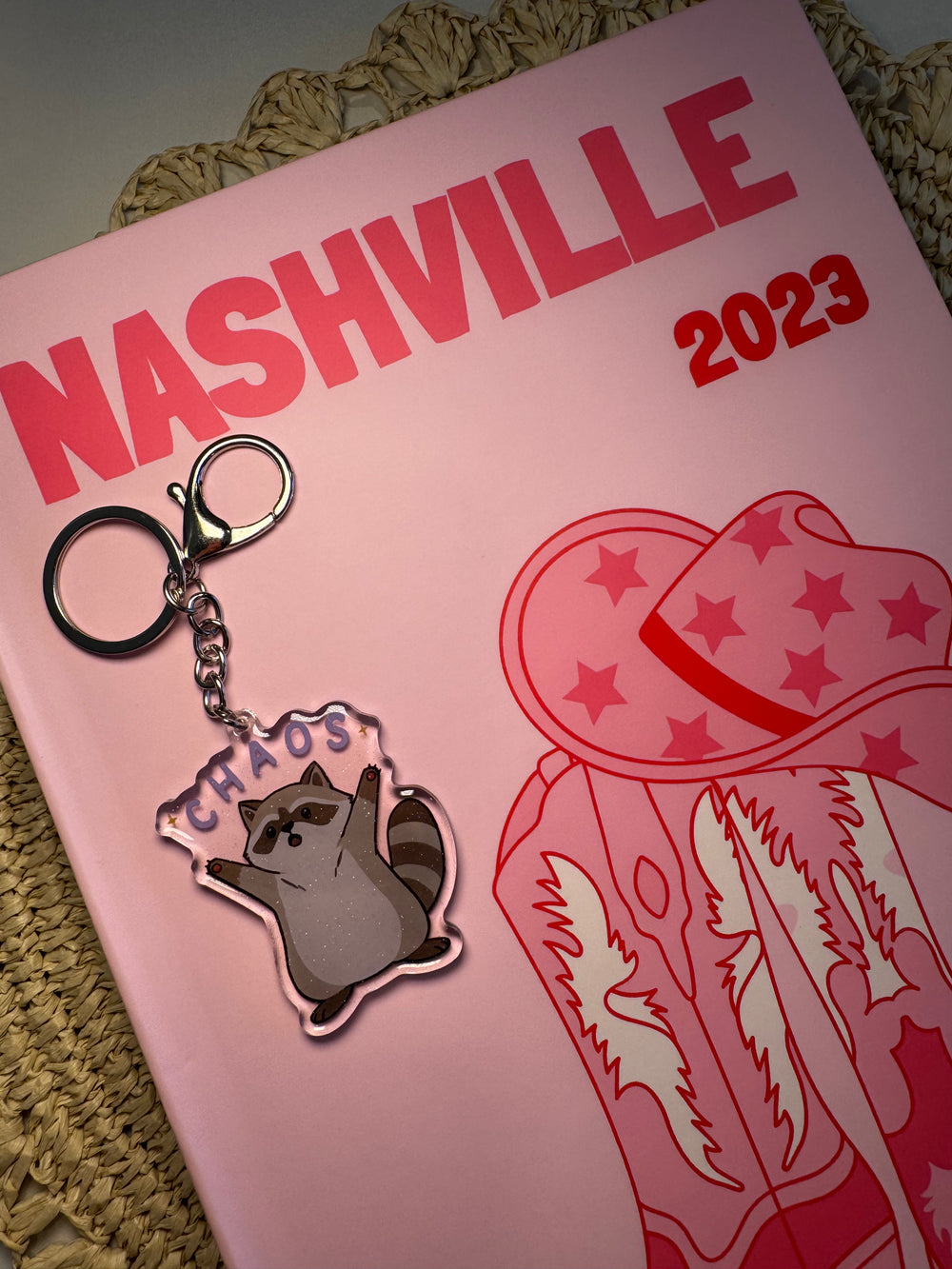 Chaos Raccoon - Keychain