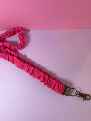Hot Pink - Scrunchie Lanyard
