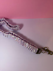 Iridescent Purple - Scrunchie Lanyard