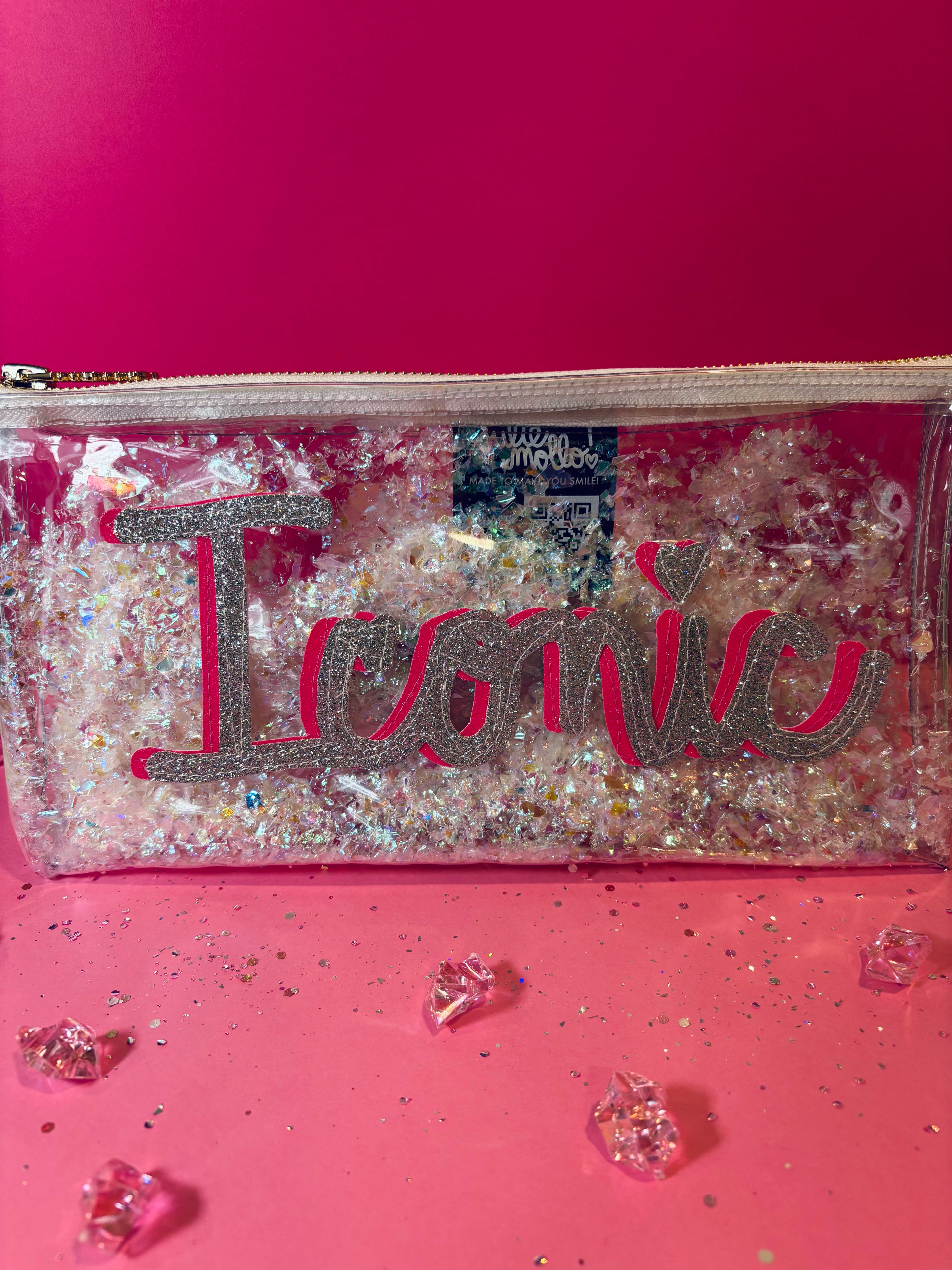 Iconic- Confetti Clutch