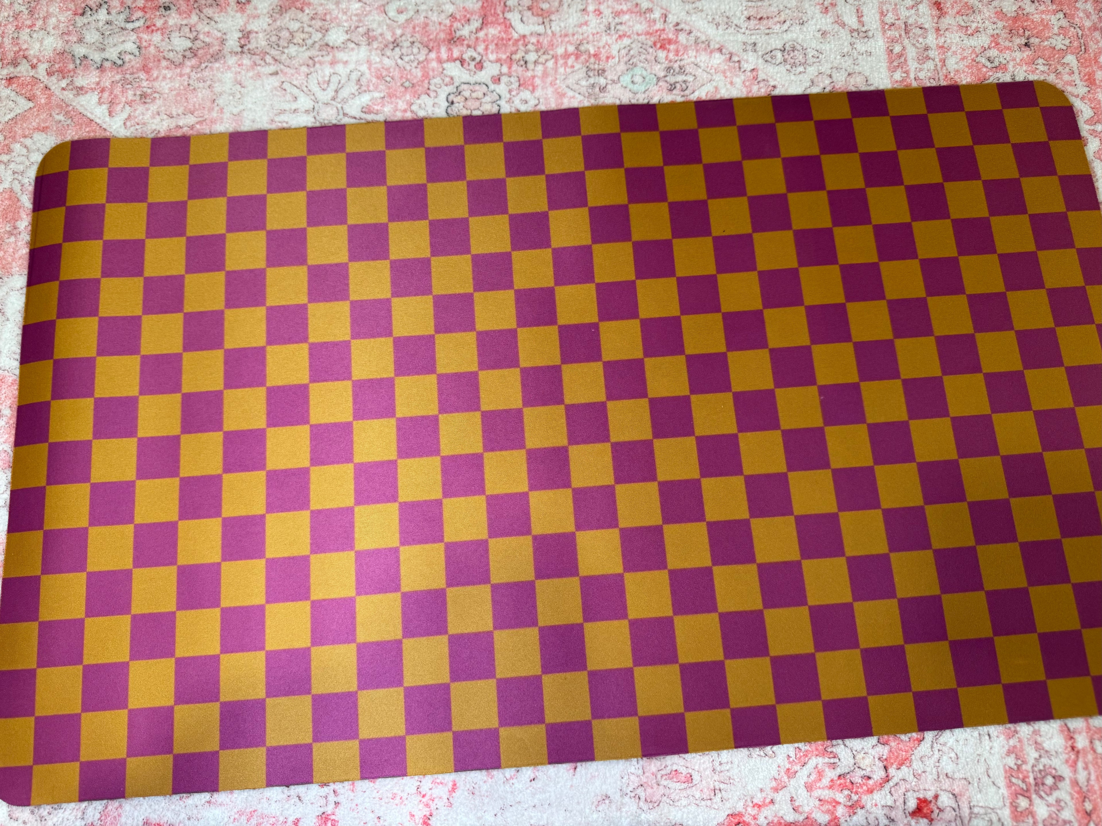 Checkered - Desk Mat – Size: 23 x 13 All items are final sale