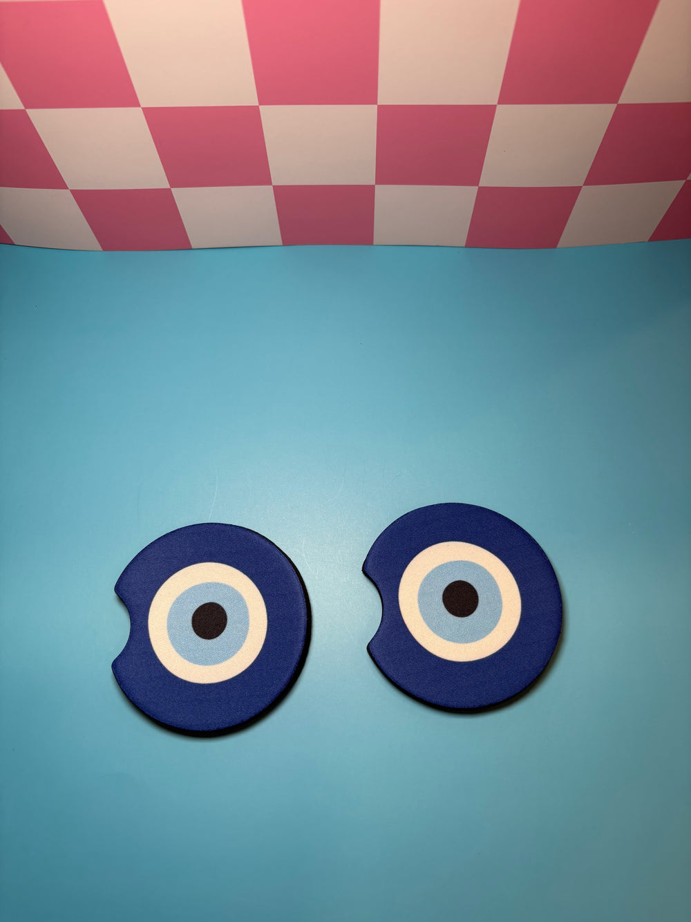 Evil Eye - Car Coaster (Pack of 2)