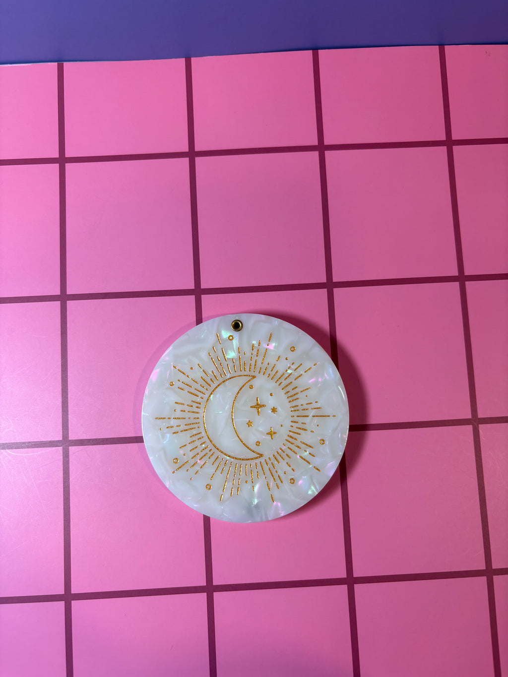 Celestial - Acetate Pocket Mirror