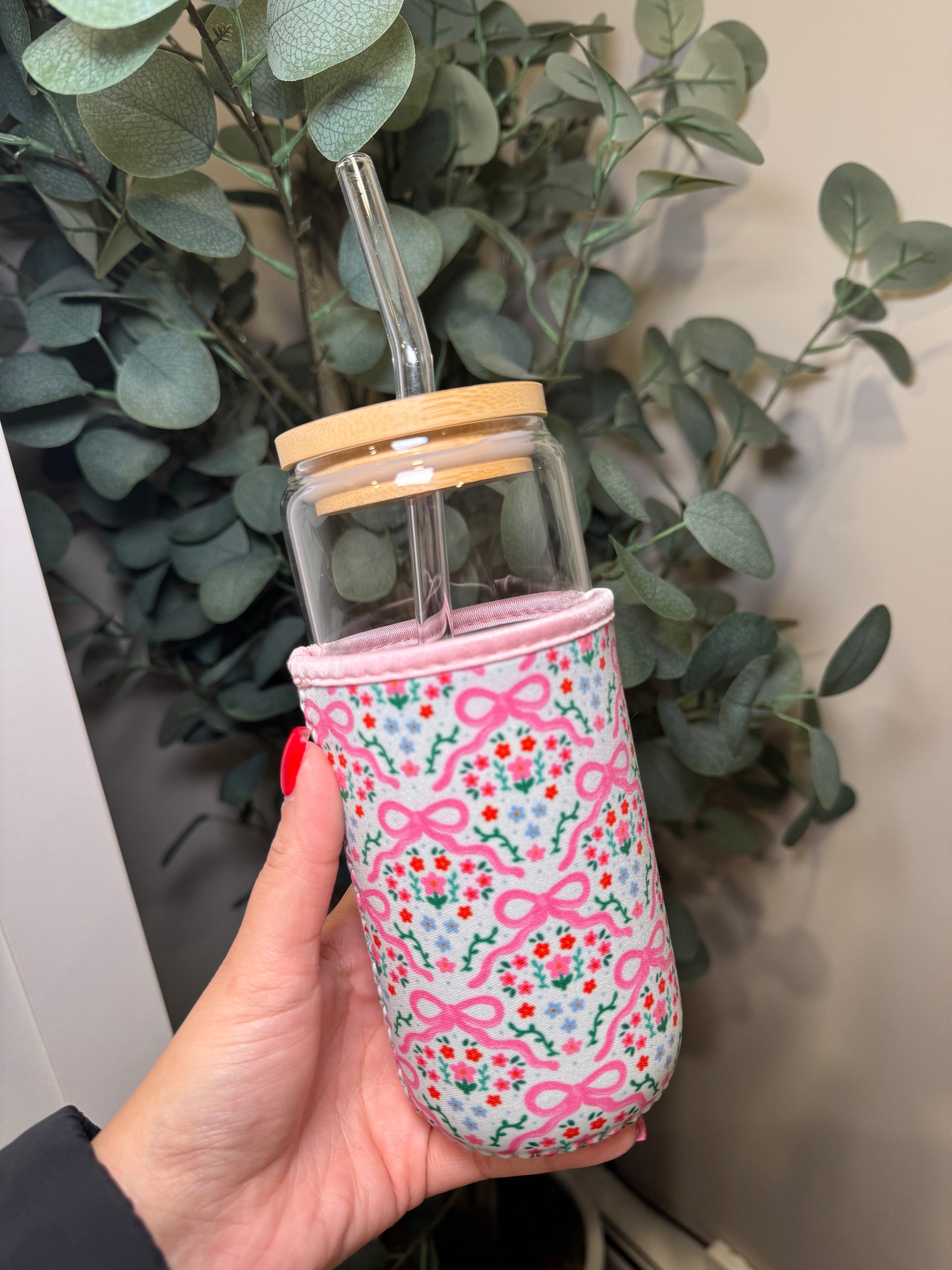 Large Bows - Cup Koozie