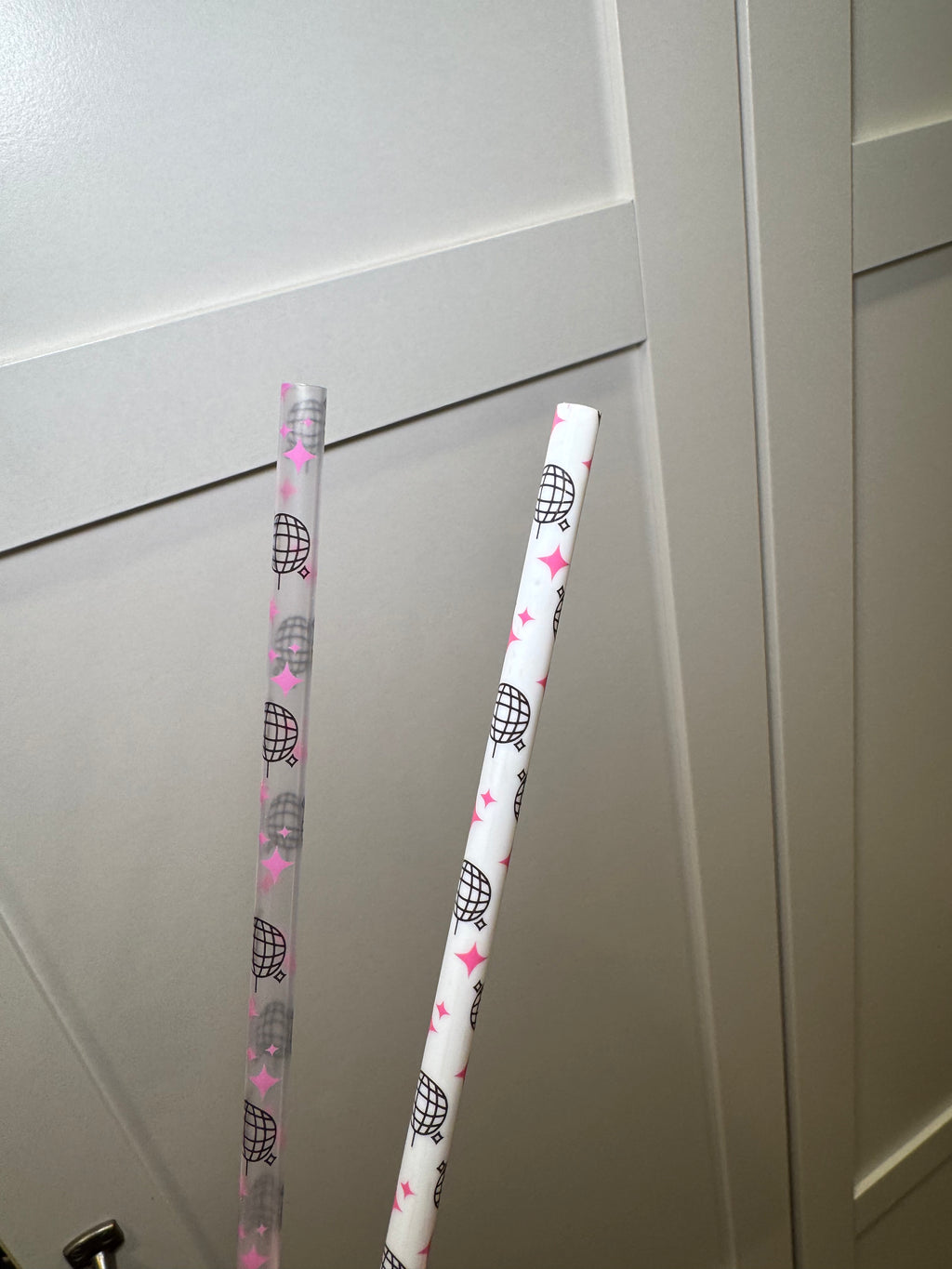 Disco Straws (White Disco)