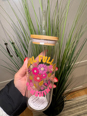 Soul Full of Sunshine - 20 Oz Glass Can