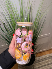 Crystal Girlie  - 20 Oz Glass Can