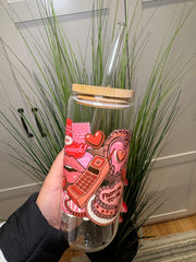 Galentines - 20 Oz Glass Can
