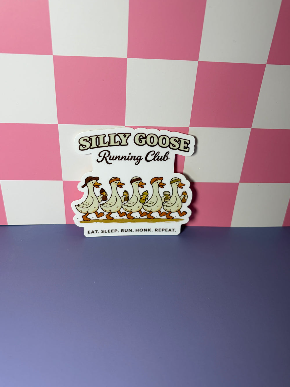 Silly Goose Running Club - Sticker