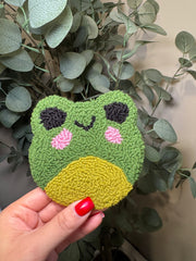 Frog - Rug Drink Coaster