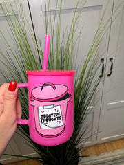 Negative Thoughts - Ceramic Mug with Lid