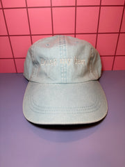 Doing my best  - Light Blue  Embroidered Baseball Cap