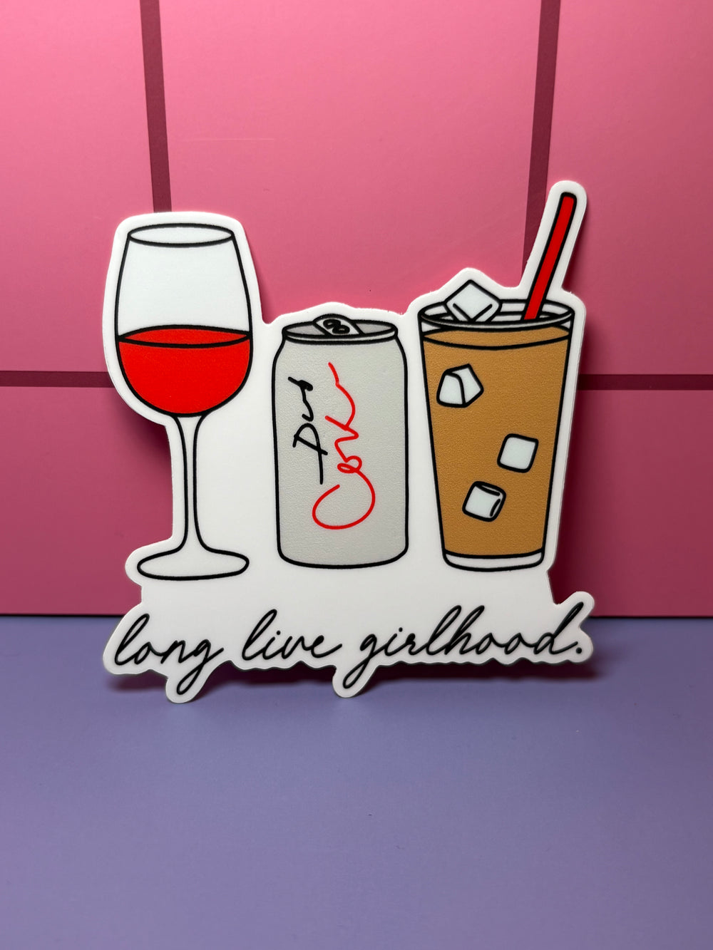 Long live girlhood - Sticker