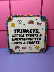 Trinkets, little treats & uninterrupted arts & crafts - Sticker