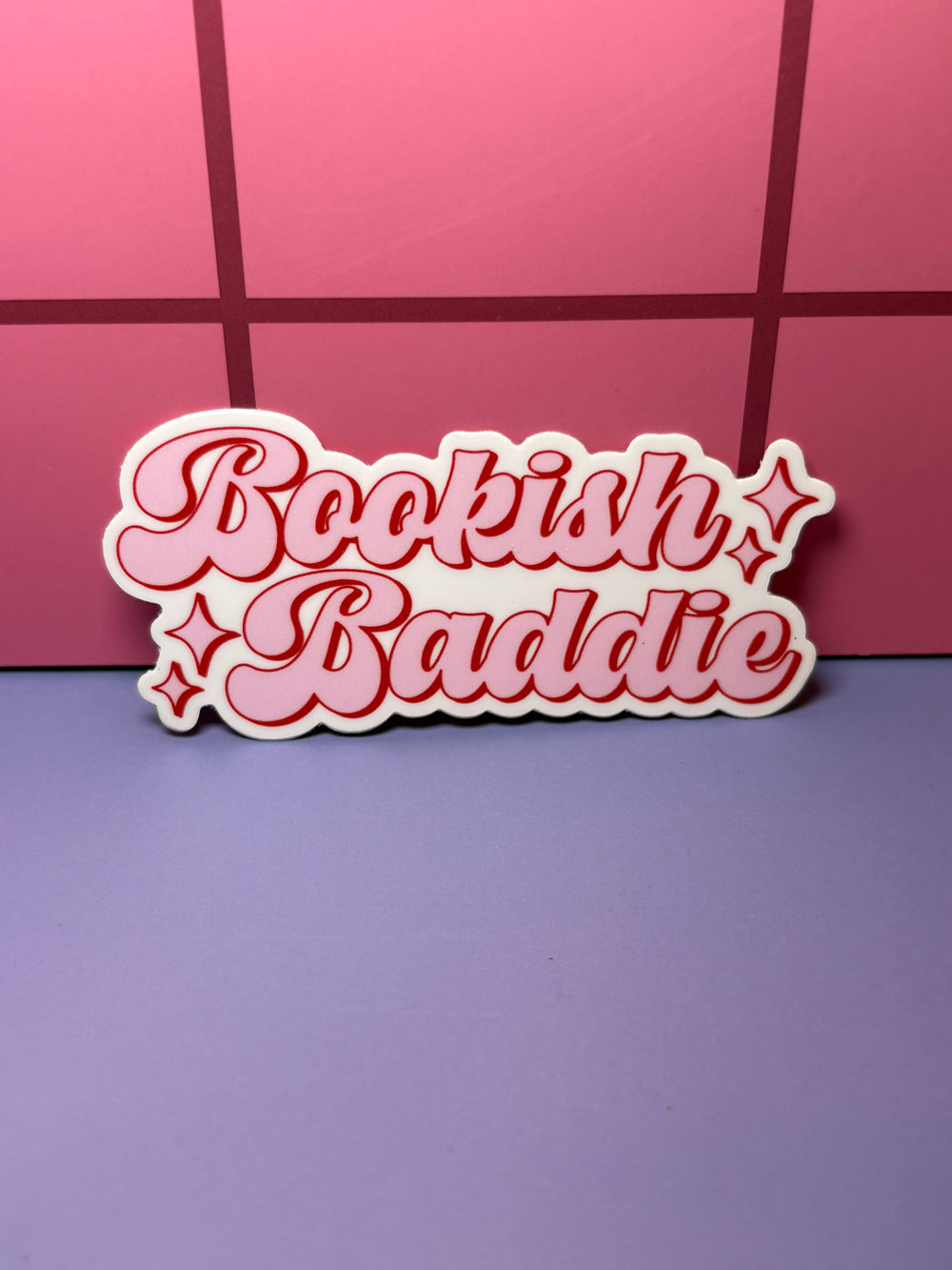 Bookish Baddie  - Sticker