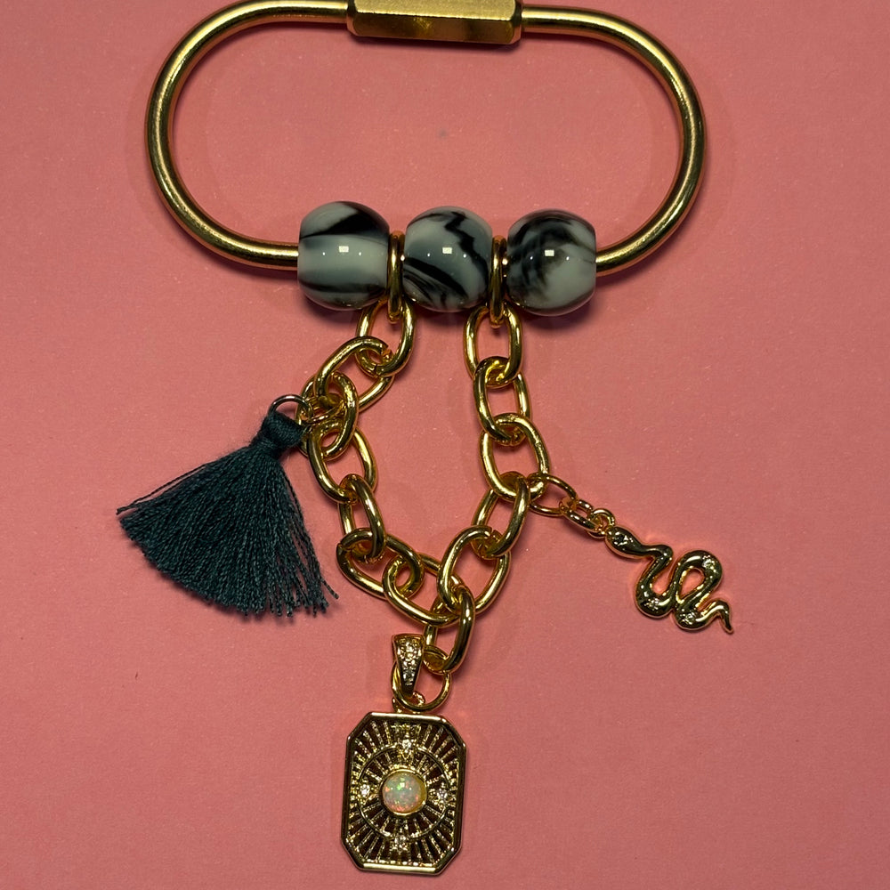 Snake Dangle Chain - Small Bag Charm