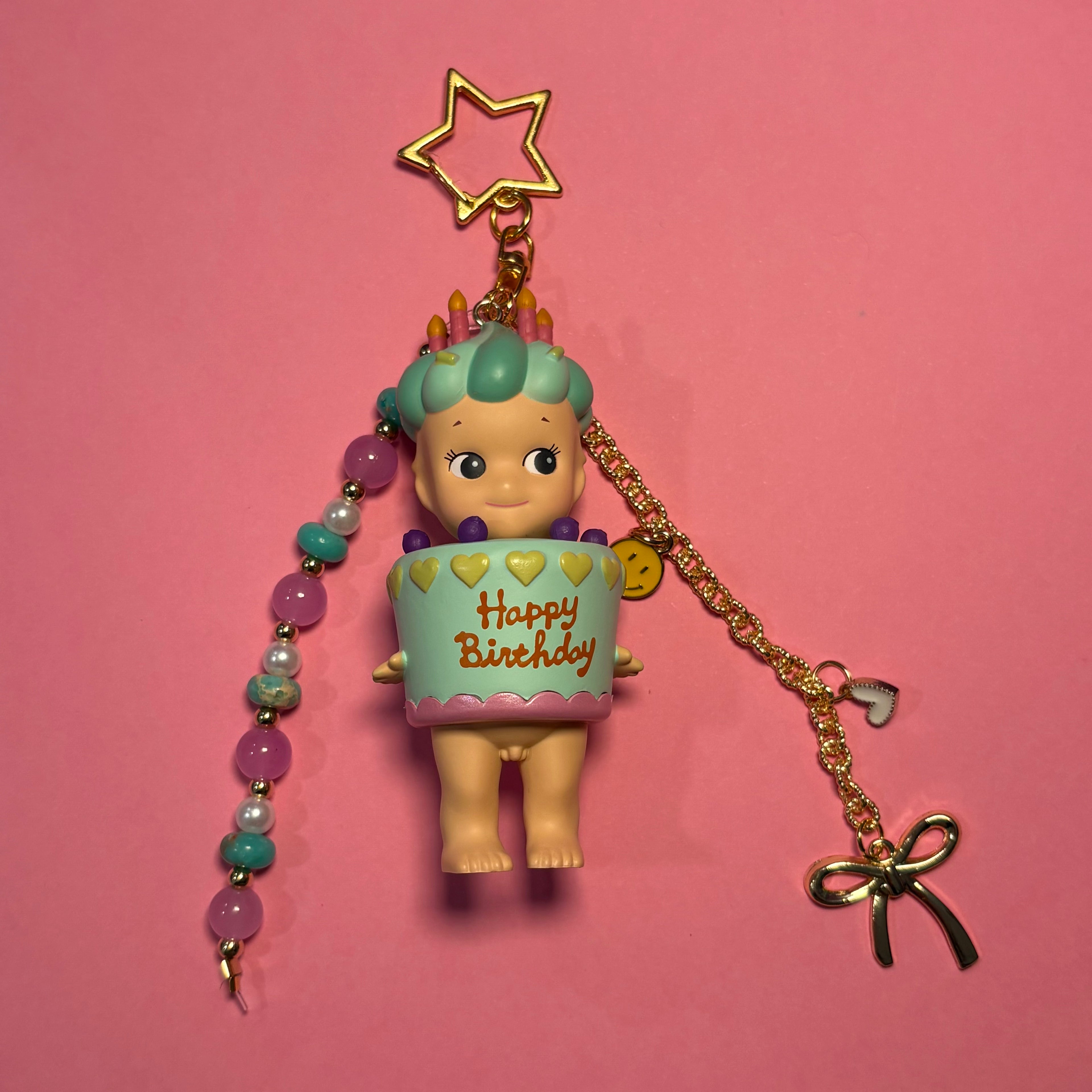 Birthday - Sonny Angel Keychain
