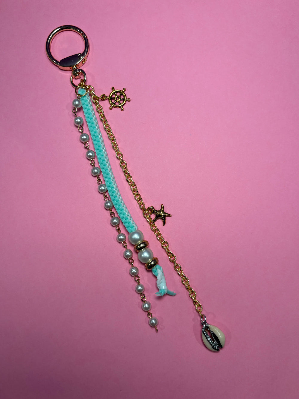 Sea Shell - Medium Bag Charm