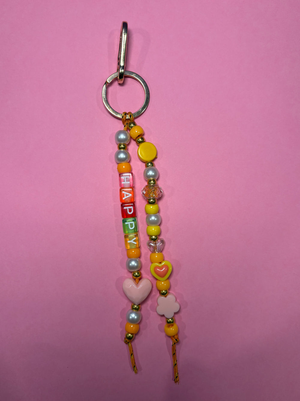 Happy - Medium Bag Charm