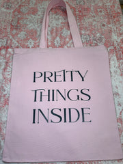 Pretty Things Inside - Medium Tote