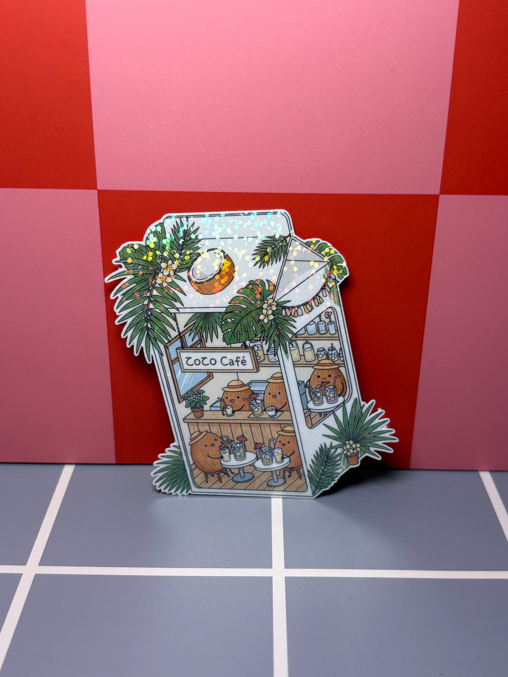 Coconut Carton - Sticker