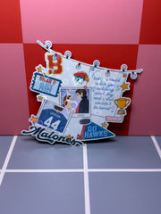 Off Campus Collage - Sticker