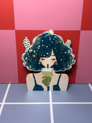 Matcha Girlie - Sticker