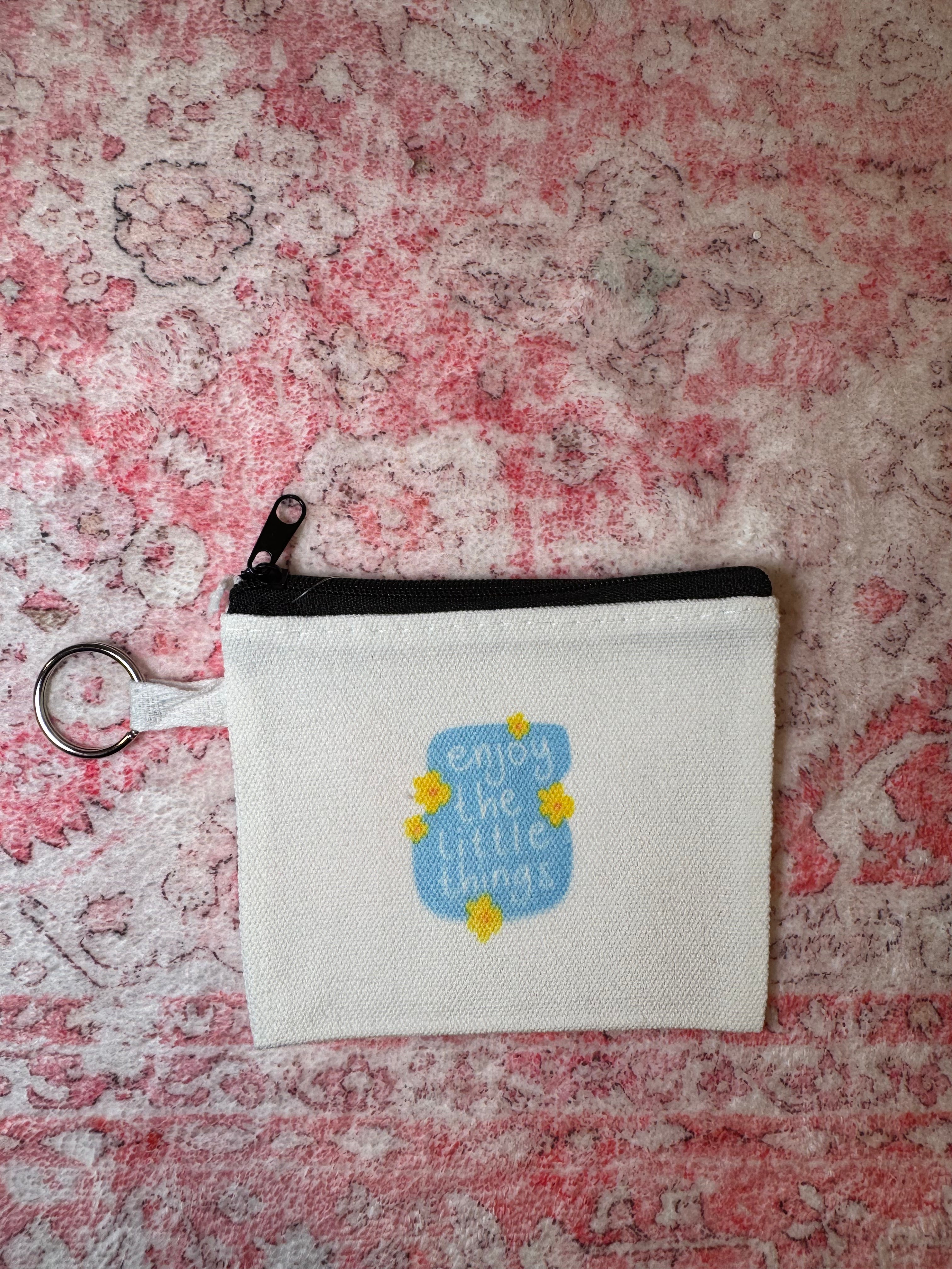 Enjoy the Little Things - Coin Pouch