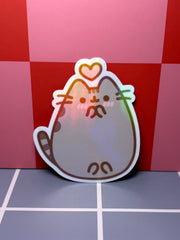 Pusheen (Heart) - Sticker