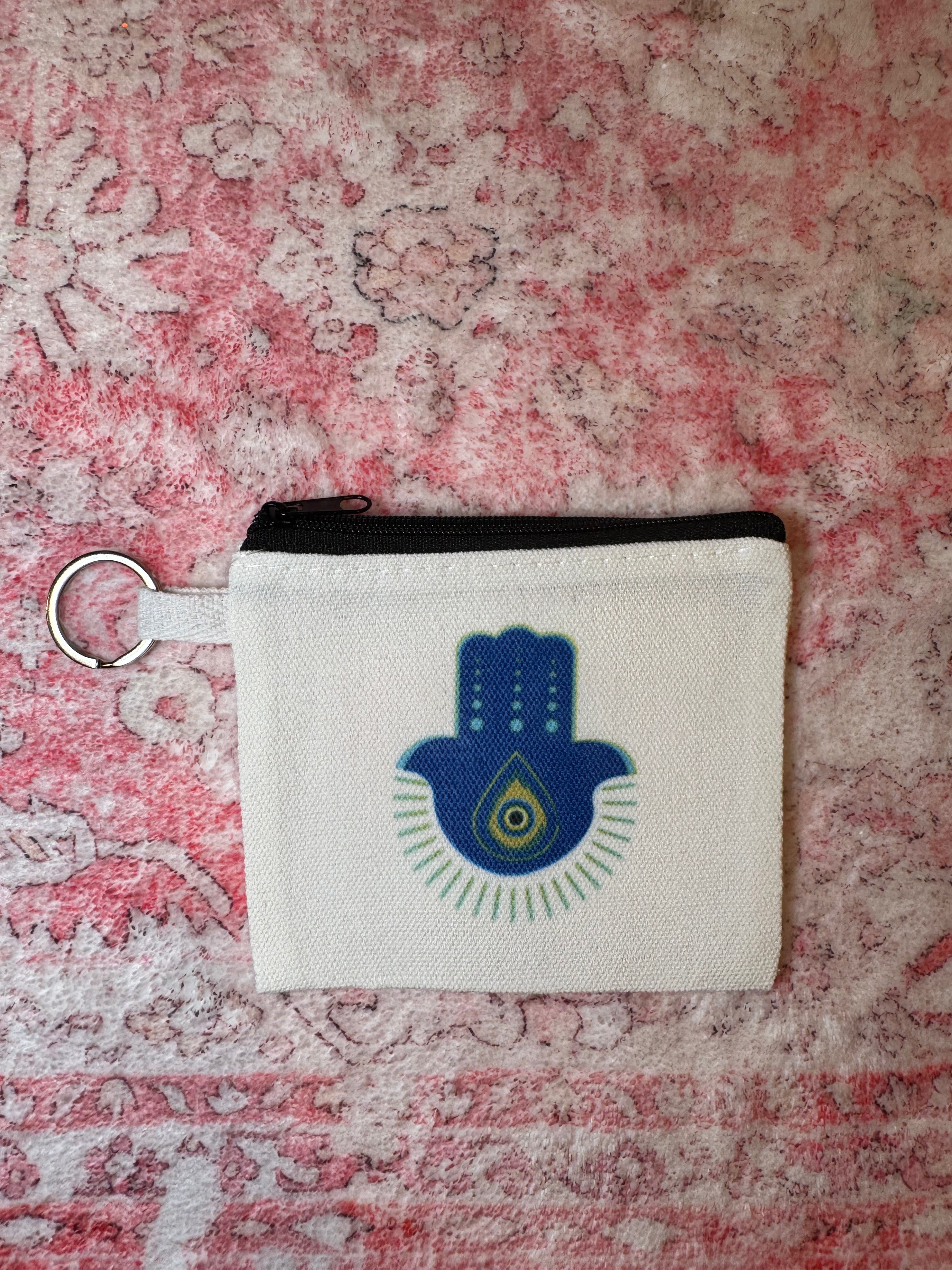 Hamsa (solid) - Coin Pouch