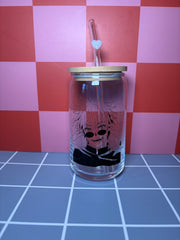 Satoru Gojo (JJK) - 16 Oz Glass Can