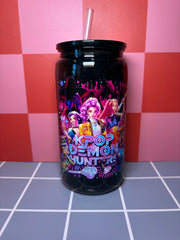 Kpop Demon Hunters (Black)  - 16 Oz Acrylic Can