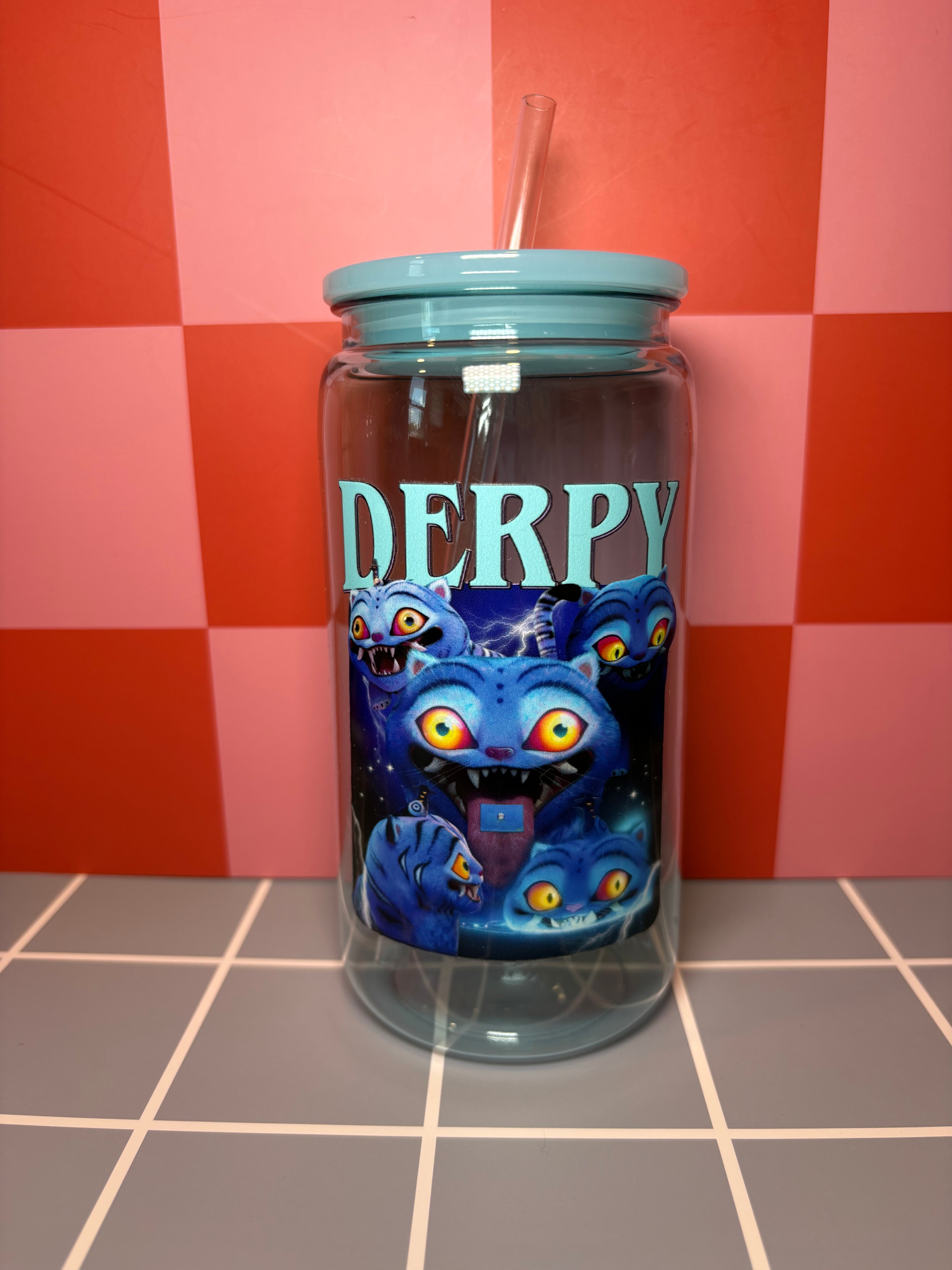 Derpy  - 16 Oz Acrylic Can