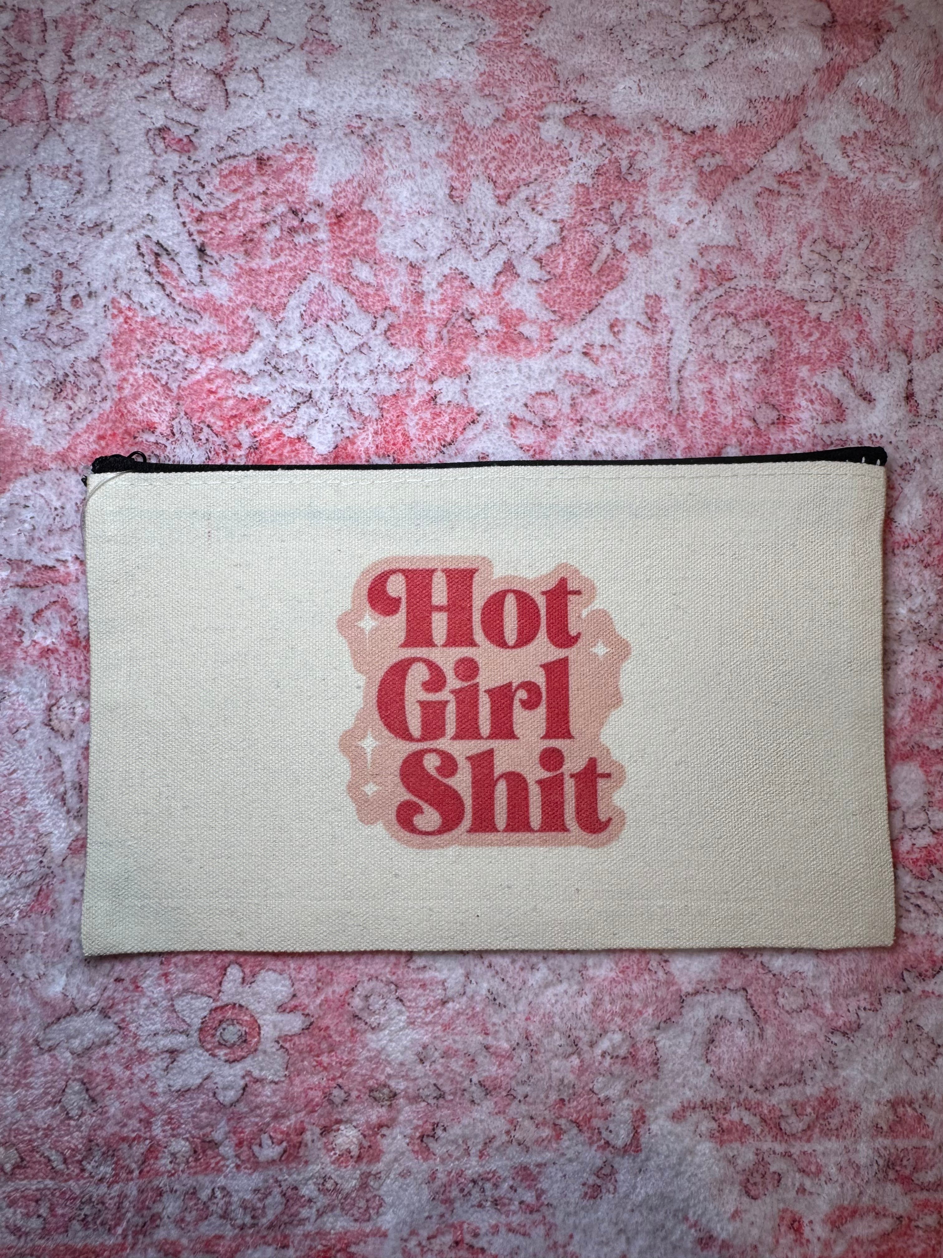 Hot Girl Shit - Standard Canvas Pouch