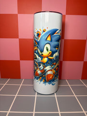 Sonic the hedgehog  - 20 Oz Metal Tumbler