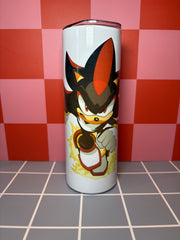 Shadow The Hedgehog - 20 Oz Metal Tumbler