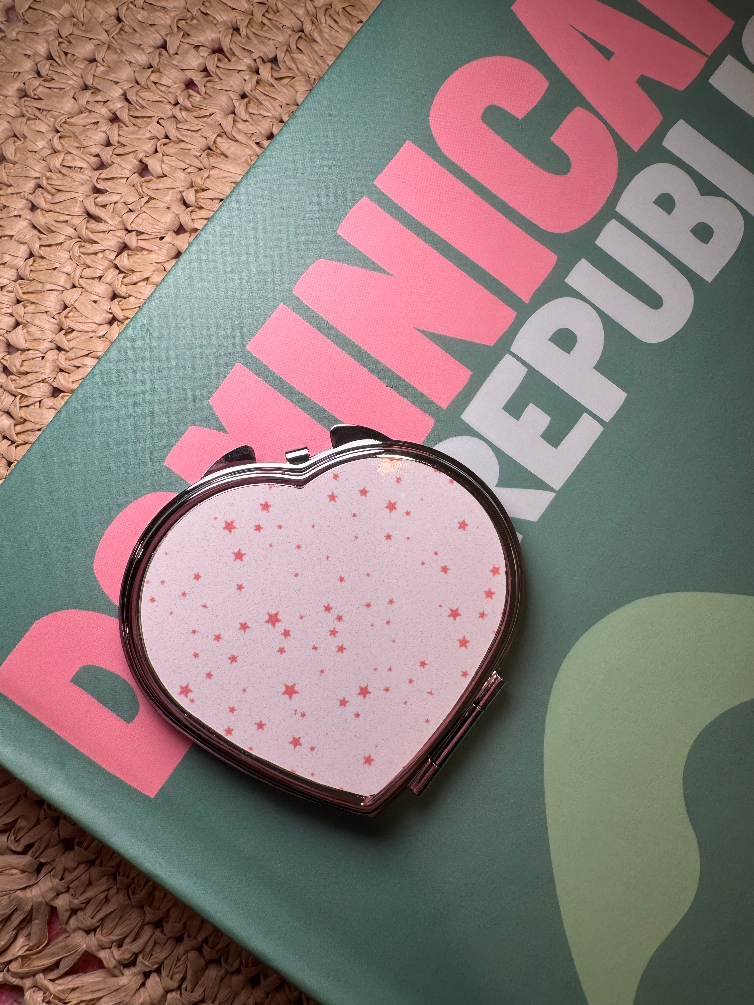 Stars - Compact Mirror – Metal compact mirror
