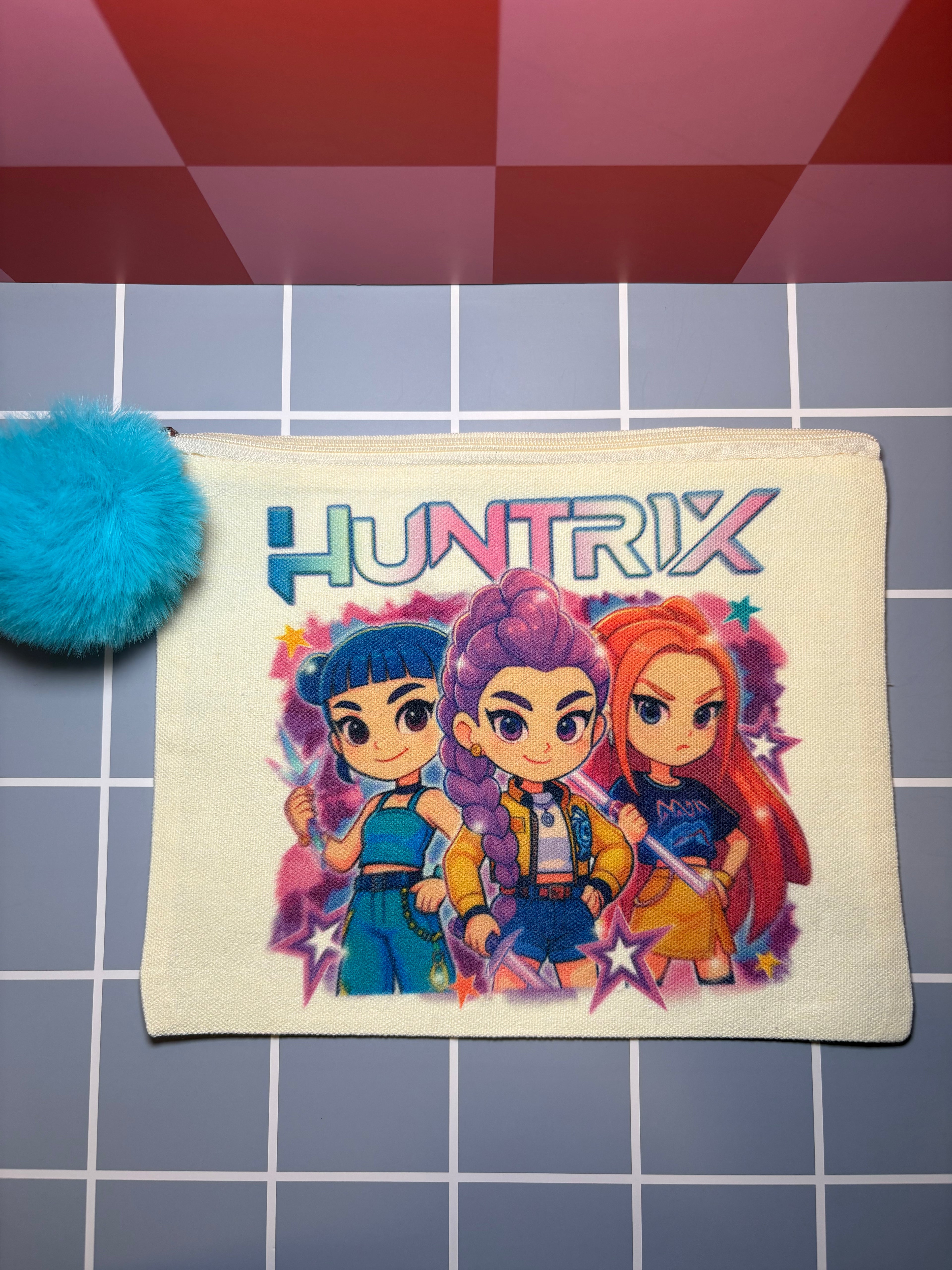 Huntrix medium canvas pouch