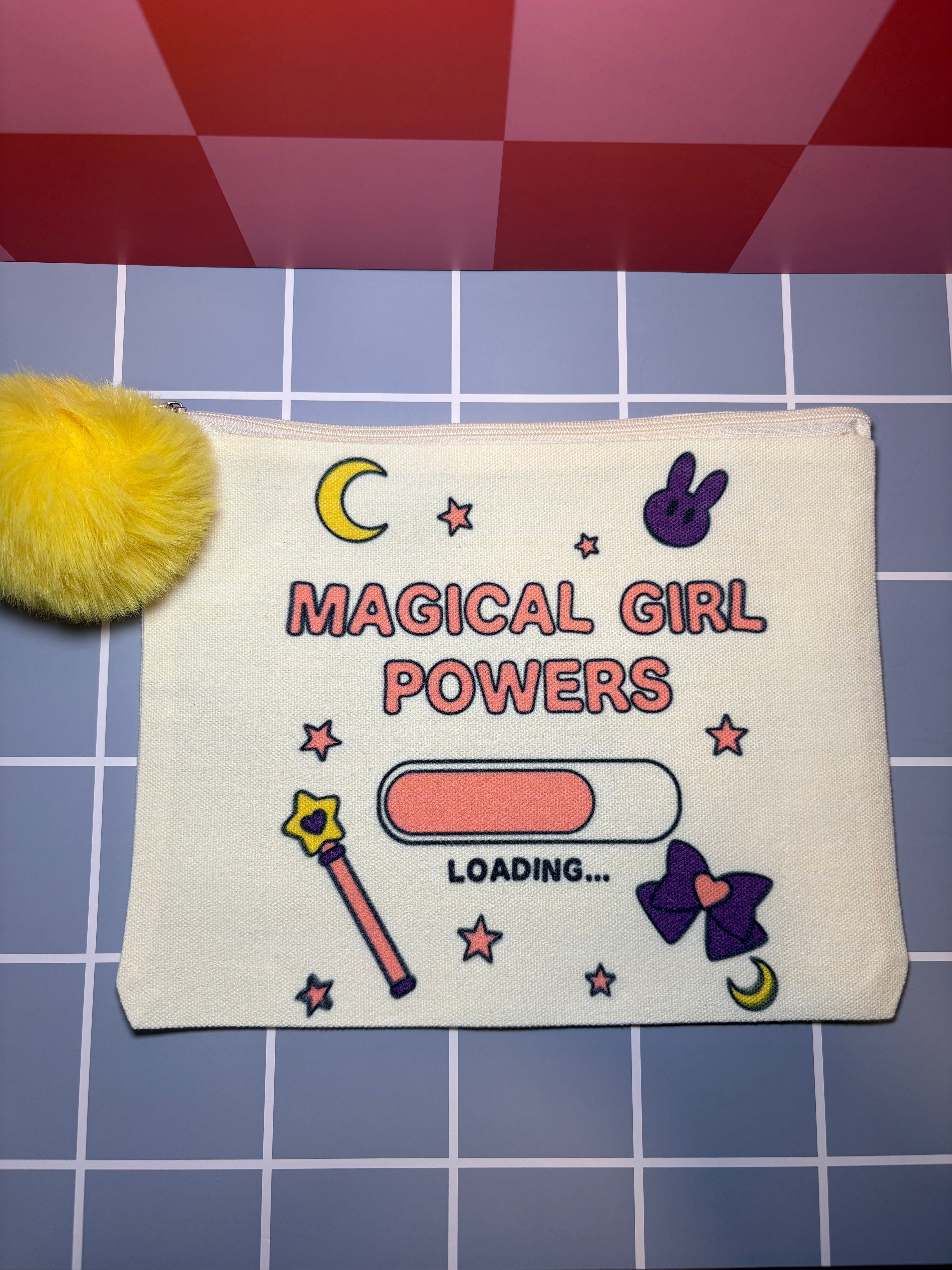 Magical Girl Powers medium cavas pouch