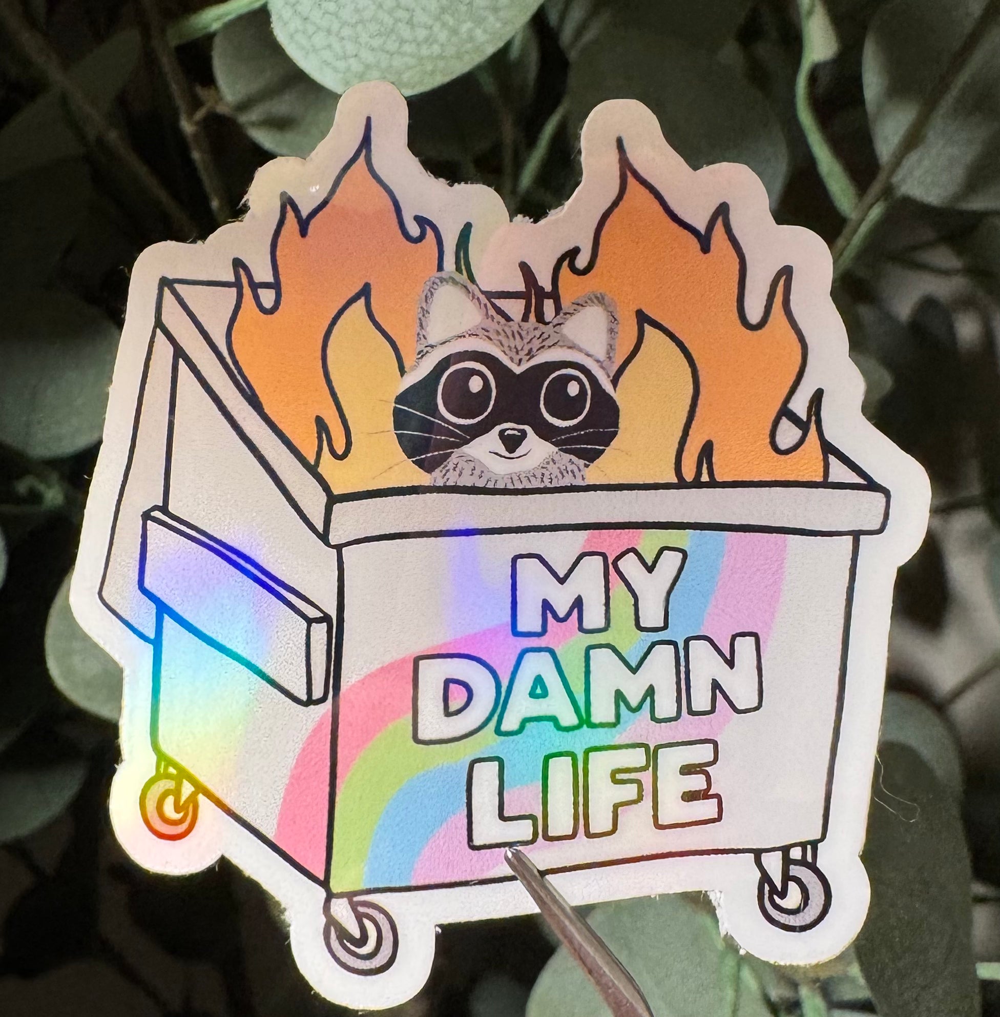 My Damn Life - Sticker – Vinyl & Waterproof Sticker